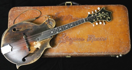 Bill Monroe's Gibson F-5 mandolin Bill Monroe's Gibson F-5 mandolin